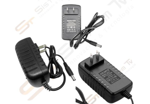 Adaptador ac dc fijo 12 voltios 1 amperio