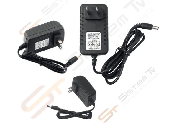 Adaptador ac dc fijo 12 voltios 1 amperio