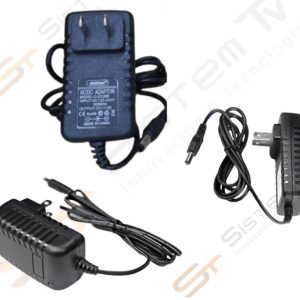 Adaptador ac dc fijo 12 voltios 1.5 amperios