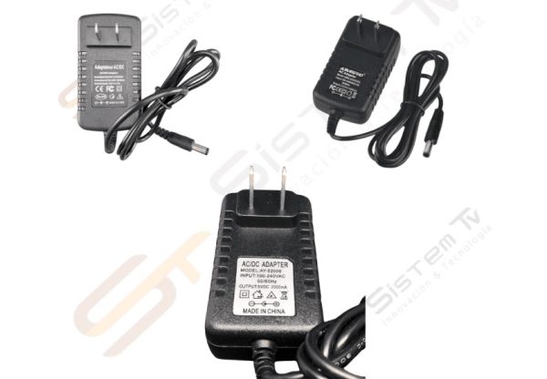 Adaptador ac dc fijo 5 voltios 2 amperios