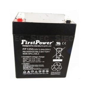 Batería recargable seca 12v 5amp