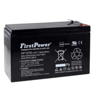 Bateria recargable seca 12v 7amp