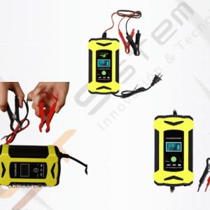 Cargador de baterías secas 12v 6amp bc-110v6a