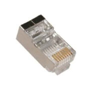 Conector plug blindado cat 6