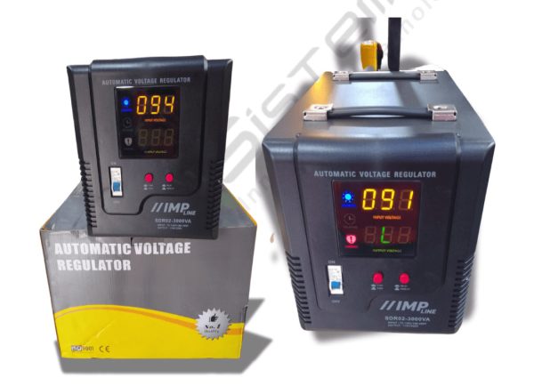 Estabilizador Regulador Digital De Voltaje 3000v
