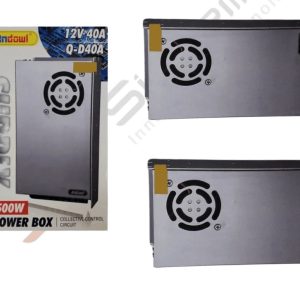 Fuente Swi-tchada 12 Voltios 40 Amp Q-d40a-12v 40 A Power Box 500w Con Ventilador