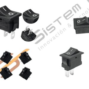 Kcd11-101 Interruptor De Apagado Y Prendido 2 Pines Color Negro