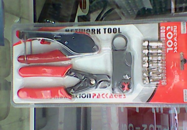 Kit de ponchador para cable coaxial