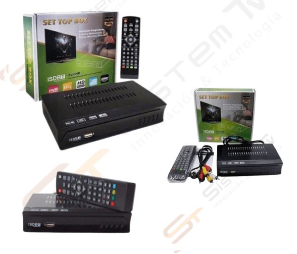 Receptor TDT isdbt receptor digital para canales SD y HD