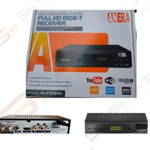 Receptor TDT para canales SD y HD nacionales marca anera