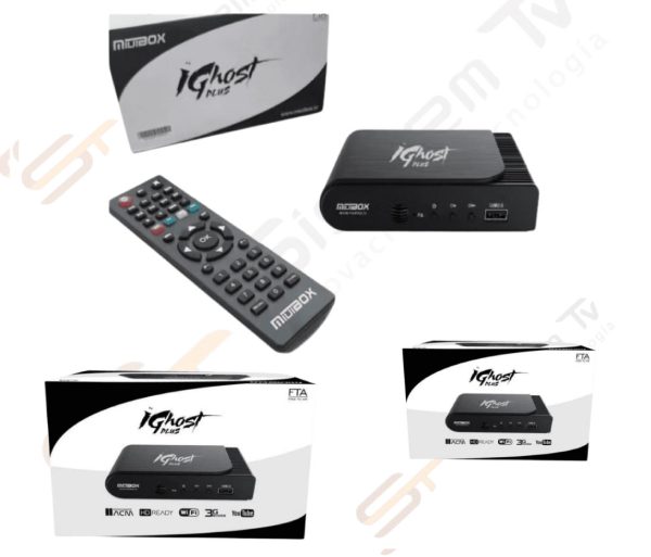 Receptores codificadores FTA muiBox Ighost Plus
