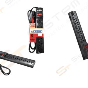 Regulador Cortapicos Cremio 6 Tomas Power