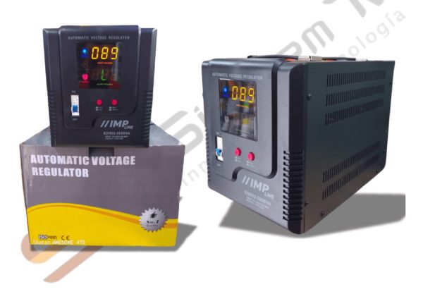 Regulador Estabilizador De Voltaje Digital 5000va 110-220v