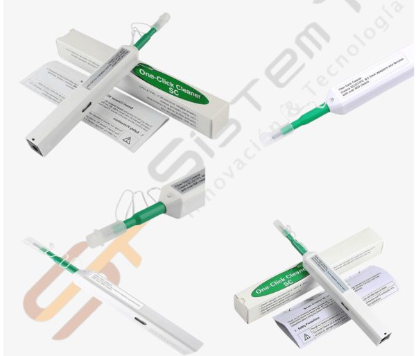 Lápiz limpiador de fibra optica conector fc sc st