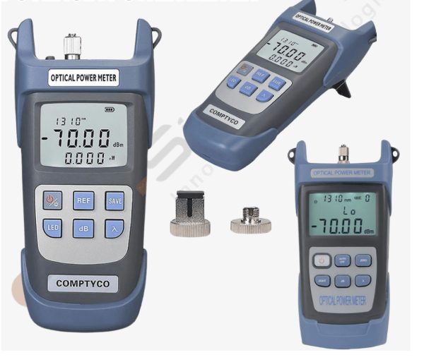 Medidor de potencia de fibra óptica maquina de fusion power meter